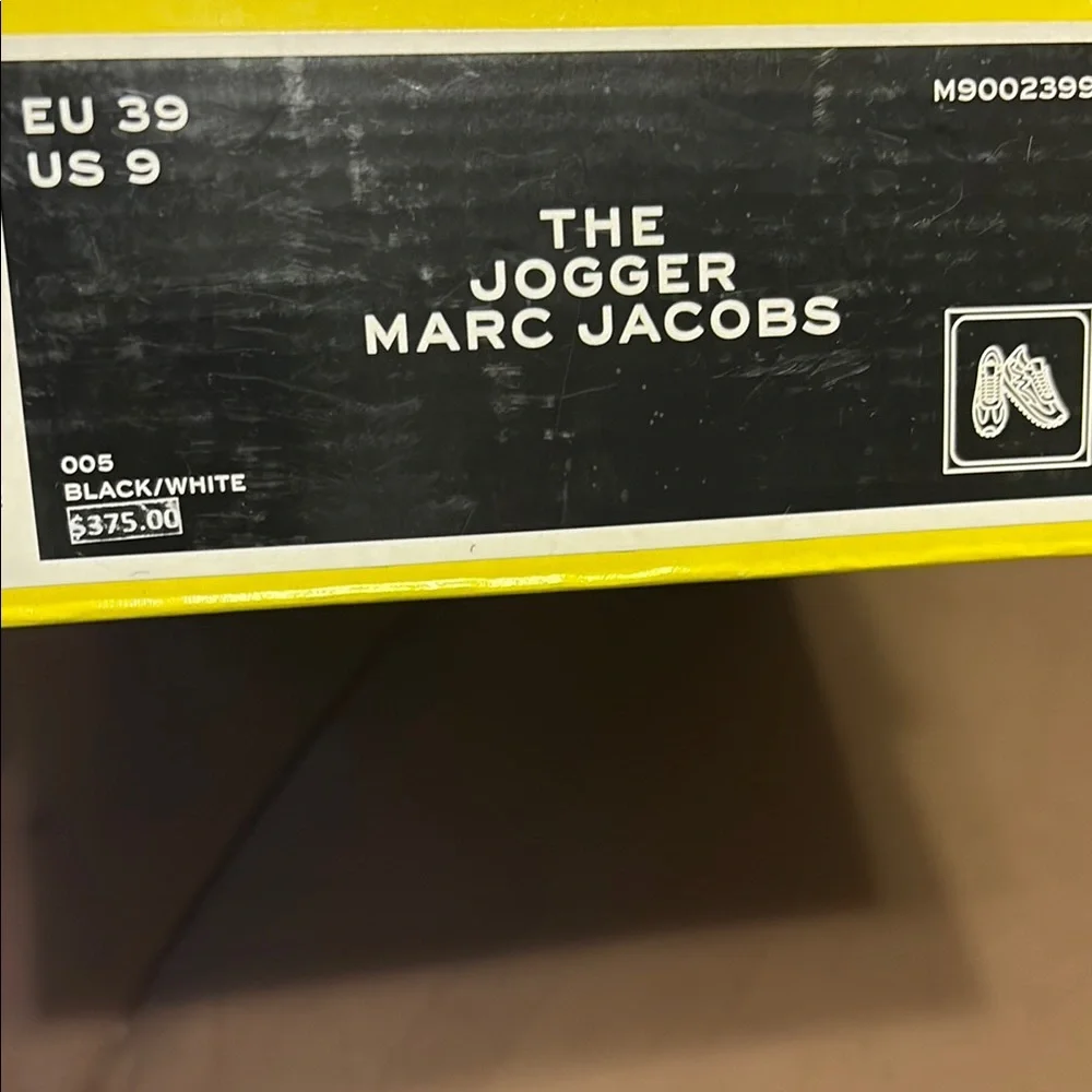 Marc Jacobs Black and White Sneakers with Decorative Accents - Picture 8 of 8